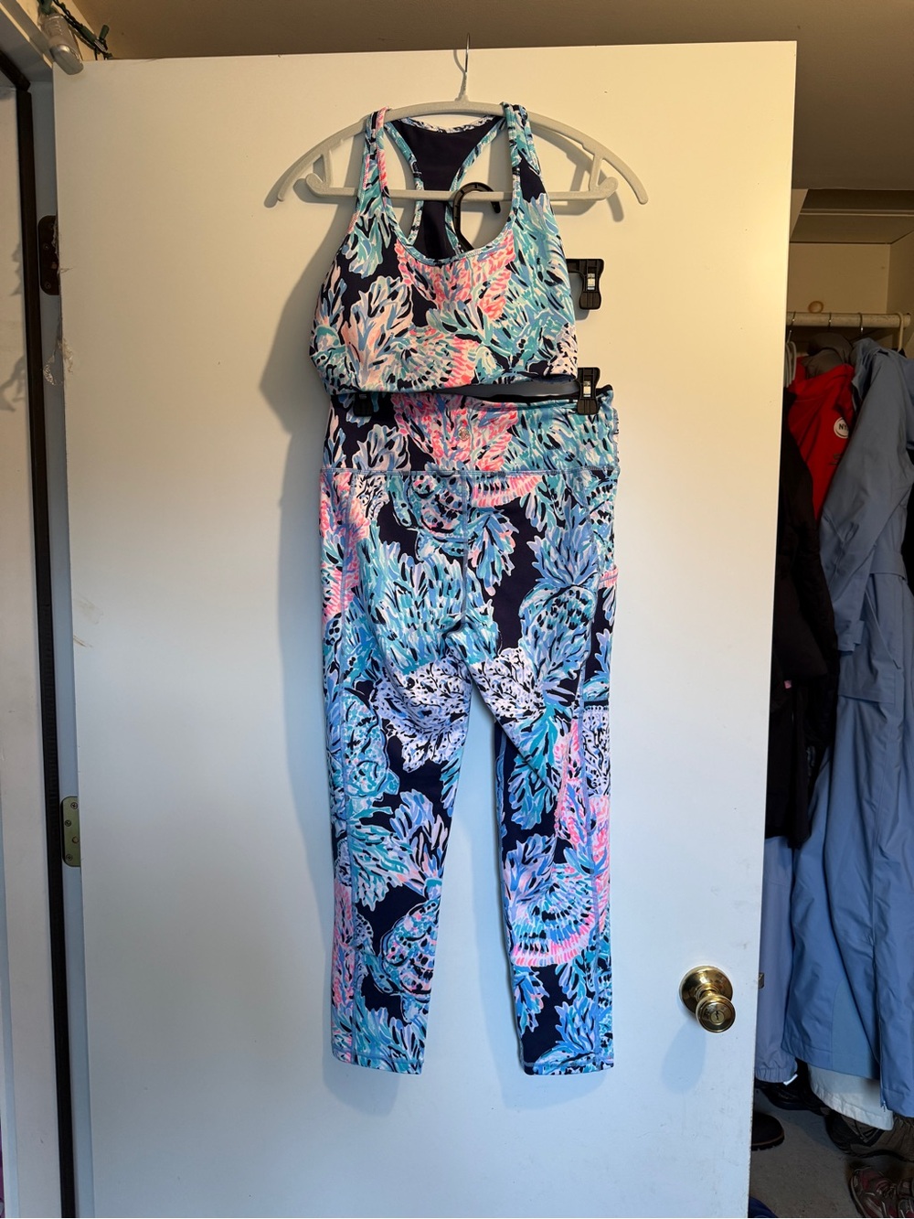 Lilly Pulitzer bra and leggings